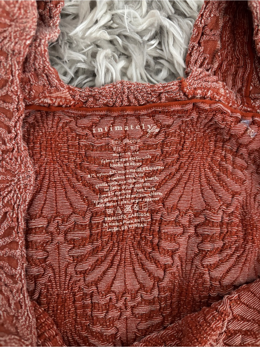 Intimately Free People Rust Textured Tank
Top Size M/L - Picture 3 of 3